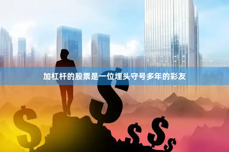 加杠杆的股票是一位埋头守号多年的彩友